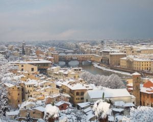 Neve a Firenze