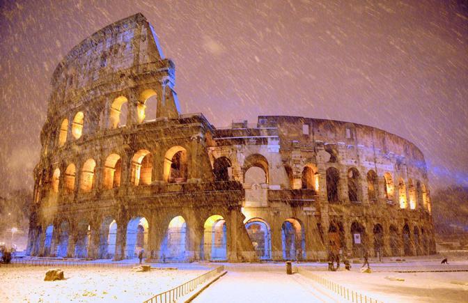 Immagini Natale Con Neve.Natale Con La Neve A Roma Storia Di Una Magia Straordinaria Meteo Web
