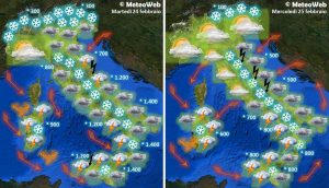 Allerta Meteo 24 e 25 febbraio Previsioni MeteoWeb