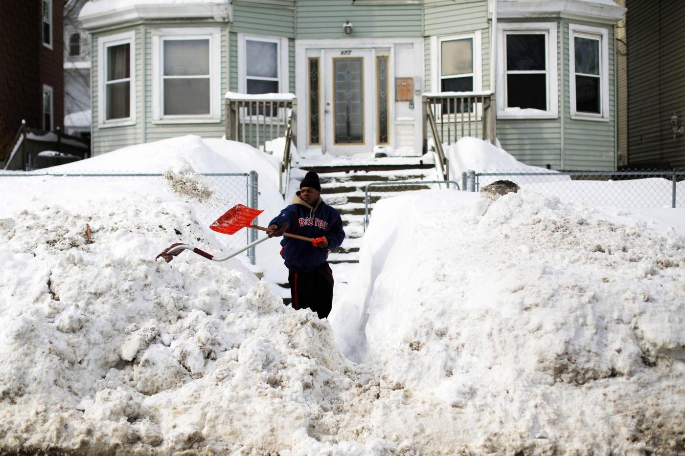 Record a Boston è l'inverno più nevoso nella storia della città