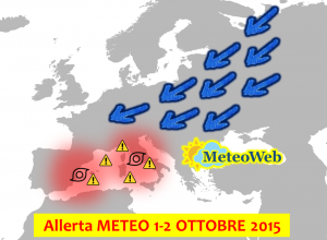 Allerta Meteo Ottobre 2015 Ciclone Italia