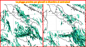 previsioni meteo giovedì 10 dicembre 2015