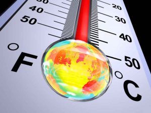 caldo termometro global warming