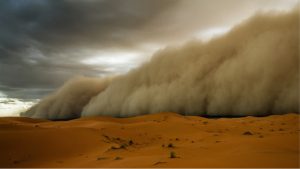 Sahara haboob 2008