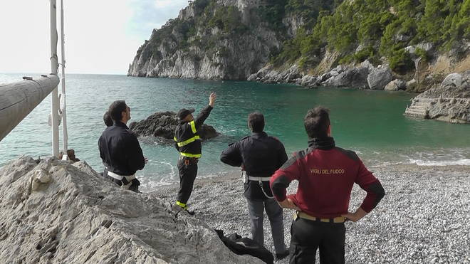 Maltempo: smottamento a Capri, frana finisce in mare - Meteo Web
