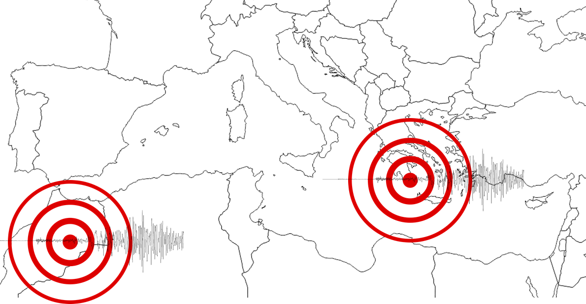 Αποτέλεσμα εικόνας για Forti scosse di terremoto in tutto il mondo, “balla” anche il Mediterraneo: ecco cosa sta succedendo
