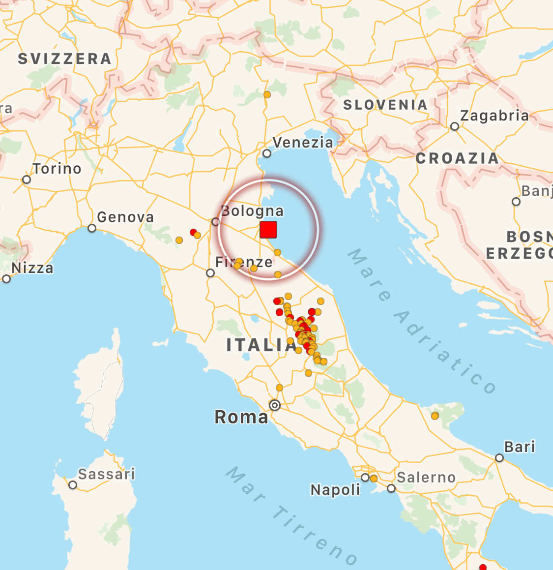 Terremoto Di Oggi In Romagna Ecco Cosa Sta Succedendo Al Nord La Placca Adriatica Scende Sotto L Appennino A Ravenna Possibili Scosse Di Magnitudo 6 Meteoweb