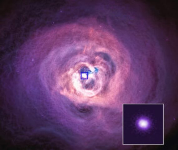 Nel cuore di Perseo: Chandra scruta un ammasso di galassie a 240 milioni di ...