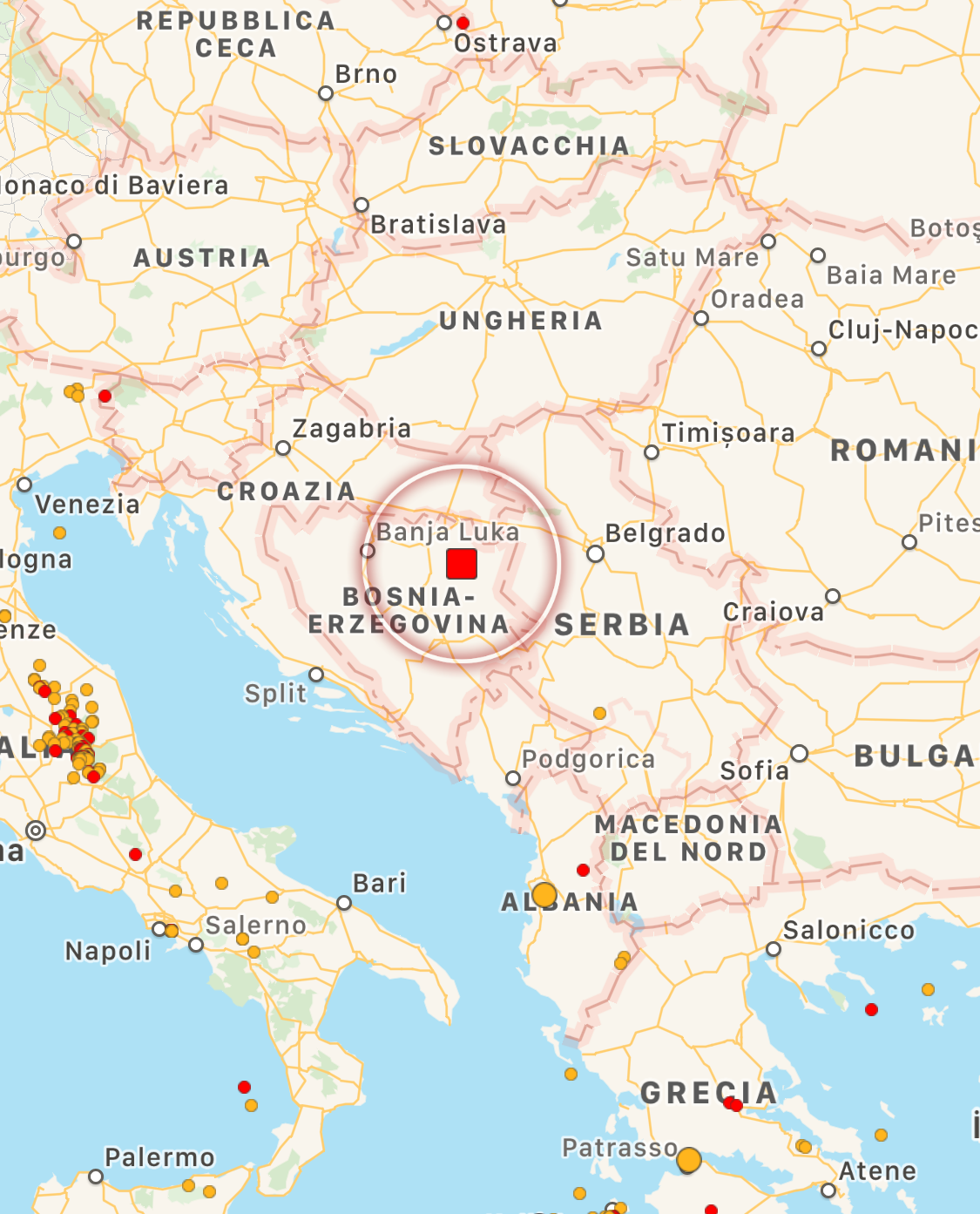 Terremoto, forti scosse sui Balcani: paura in Romania e in ...