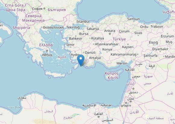 Αποτέλεσμα εικόνας για Forte scossa di terremoto tra Grecia e Turchia
