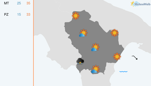 Previsioni Meteo Sabato 1 Agosto