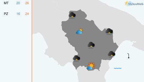 Previsioni Meteo Sabato 19 Settembre