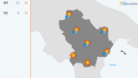 Previsioni Meteo Martedì 13 Ottobre