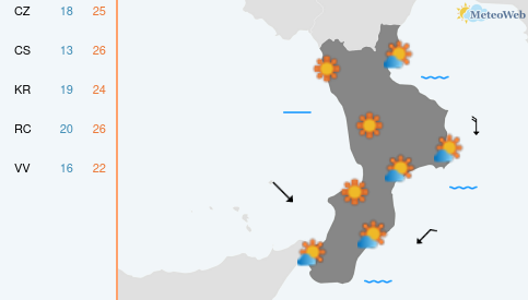 Previsioni Meteo Venerdì 2 Ottobre