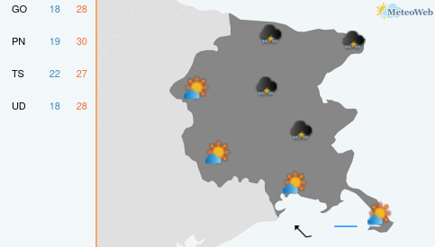 Previsioni Meteo Domenica 14 Giugno