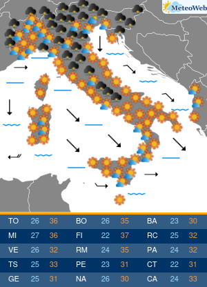 Domenica 21 Giugno Previsioni Meteo Domenica 21 Giugno