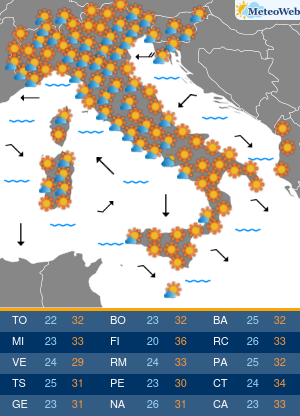 Domenica 6 Settembre Previsioni Meteo Domenica 6 Settembre