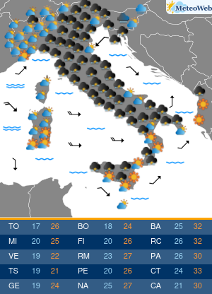 Venerdi 11 Settembre Previsioni Meteo Venerdi 11 Settembre