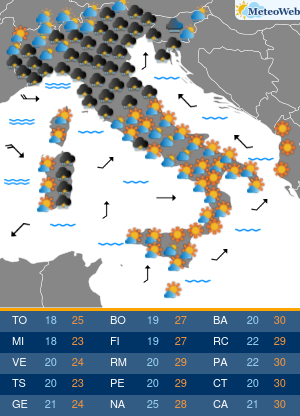 Giovedi 17 Settembre Previsioni Meteo Giovedi 17 Settembre
