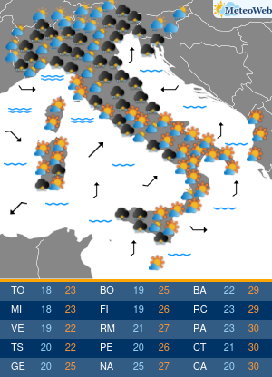Venerdi 18 Settembre Previsioni Meteo Venerdi 18 Settembre