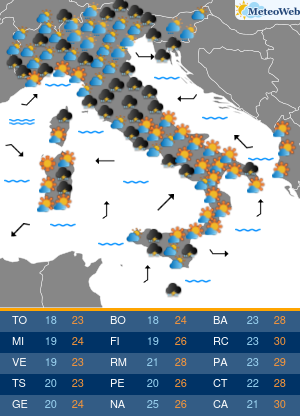 Venerdi 18 Settembre Previsioni Meteo Venerdi 18 Settembre