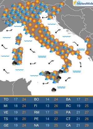 Mercoledi 23 Settembre Previsioni Meteo Mercoledi 23 Settembre