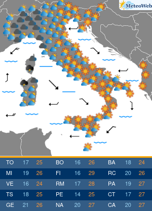Venerdi 2 Ottobre Previsioni Meteo Venerdi 2 Ottobre