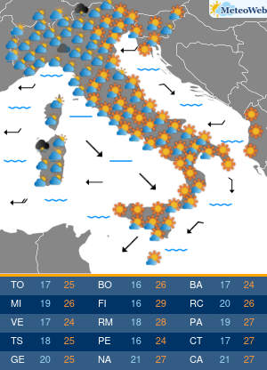 Venerdi 2 Ottobre Previsioni Meteo Venerdi 2 Ottobre