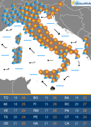 Mercoledi 30 Settembre Previsioni Meteo Mercoledi 30 Settembre