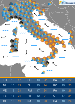 Domenica 18 Ottobre Previsioni Meteo Domenica 18 Ottobre