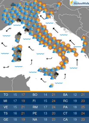 Domenica 18 Ottobre Previsioni Meteo Domenica 18 Ottobre