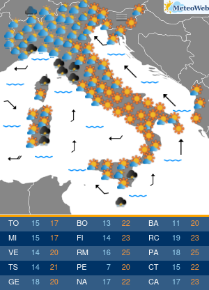 Domenica 18 Ottobre Previsioni Meteo Domenica 18 Ottobre