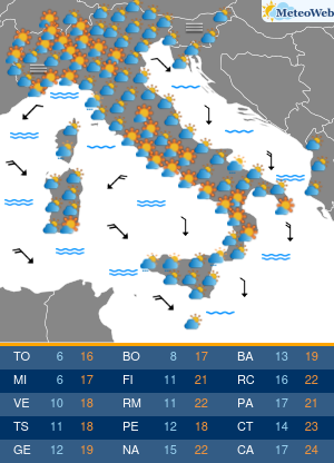 Lunedi 26 Ottobre Previsioni Meteo Lunedi 26 Ottobre