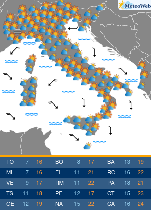 Lunedi 26 Ottobre Previsioni Meteo Lunedi 26 Ottobre