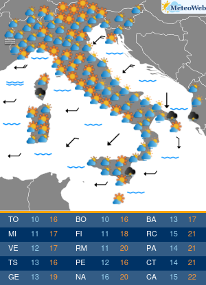 Venerdi 30 Ottobre Previsioni Meteo Venerdi 30 Ottobre