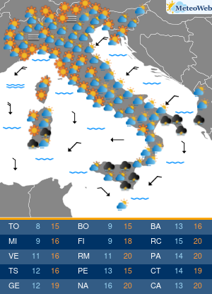 Sabato 31 Ottobre Previsioni Meteo Sabato 31 Ottobre