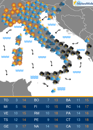 Lunedi 2 Novembre Previsioni Meteo Lunedi 2 Novembre