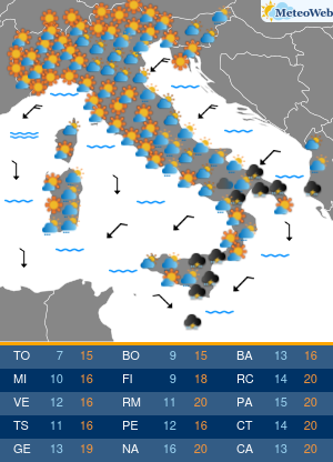 Sabato 31 Ottobre Previsioni Meteo Sabato 31 Ottobre