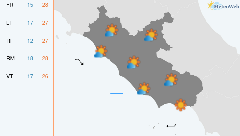 Previsioni Meteo Giovedì 1 Ottobre