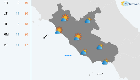 Previsioni Meteo Venerdì 30 Ottobre