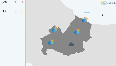 Previsioni Meteo Sabato 7 Marzo