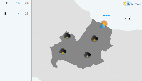 Previsioni Meteo Venerdì 18 Settembre