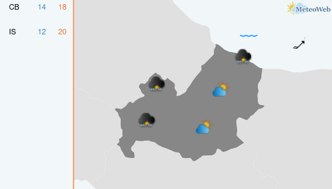 Previsioni Meteo Mercoledì 21 Ottobre