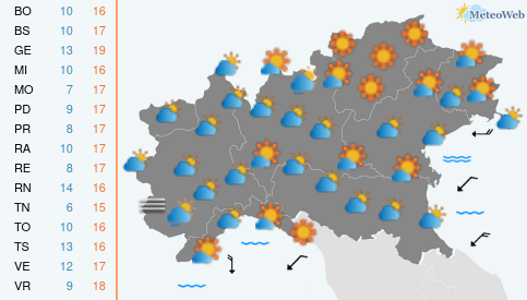Venerdi 30 Ottobre Previsioni Meteo Venerdi 30 Ottobre