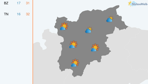 Previsioni Meteo Martedì 7 Luglio