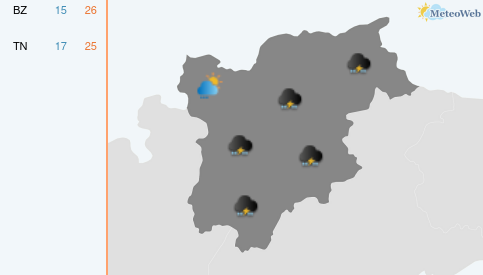 Previsioni Meteo Venerdì 11 Settembre