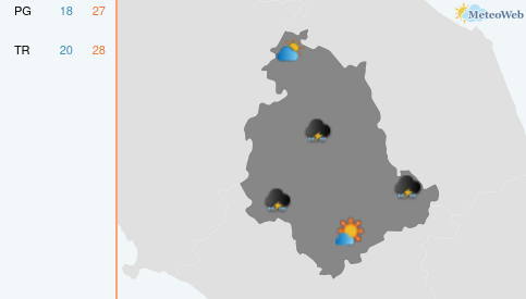 Previsioni Meteo Giovedì 11 Giugno
