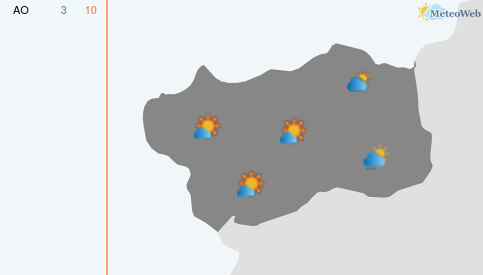 Previsioni Meteo Mercoledì 18 Marzo