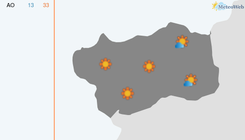 Previsioni Meteo Sabato 13 Giugno