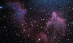 IC 59 and IC63 near Gamma Cas